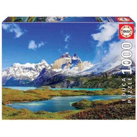 Puzzle 1000 torres del paine, patagonia