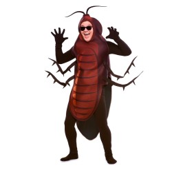 DISFRAZ CUCARACHA ADULTO T-ML