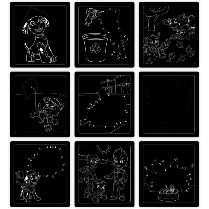 Paw Patrol Scratch Art Asst SURTIDO 