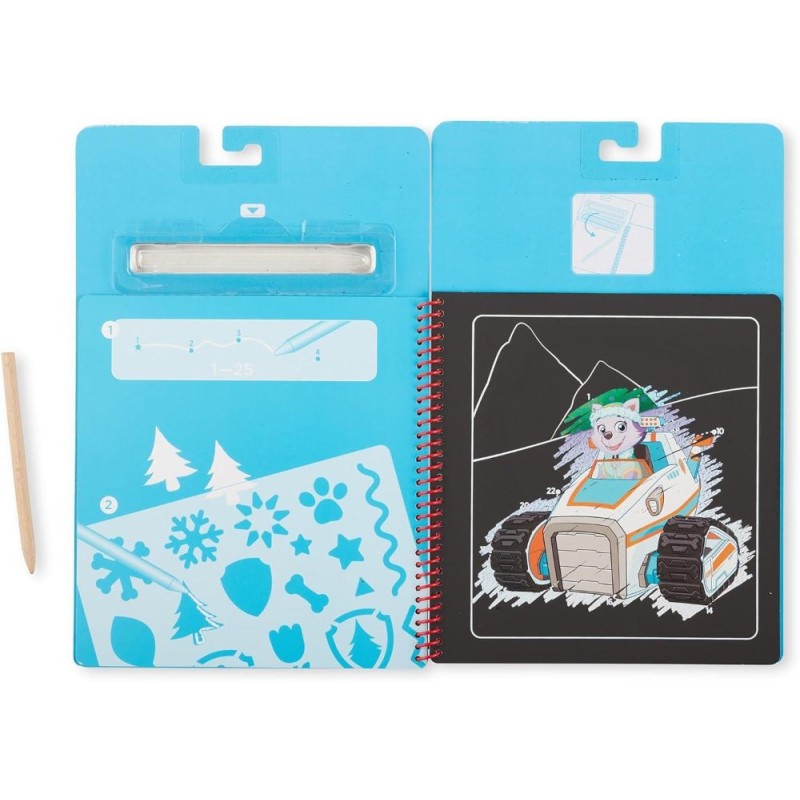 Paw Patrol Scratch Art Asst SURTIDO 