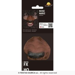 Nariz hombre lobo latex 2