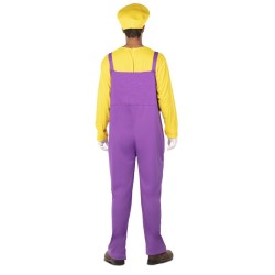 DISFRAZ FONTANERO AMARILLO WARIO T-ML 2