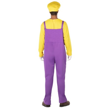 DISFRAZ FONTANERO AMARILLO WARIO T-ML