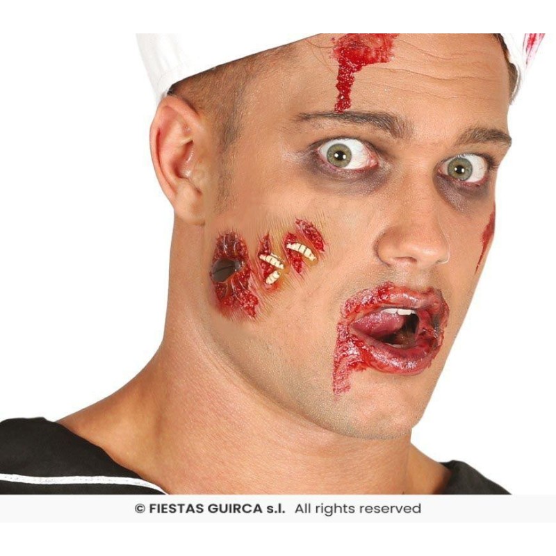 Cicatriz bichos con adhesivo latex