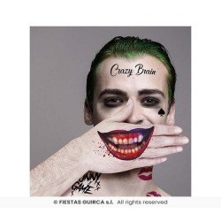Tatuajes De Mr Smile JOKER 30x14 Cm 2