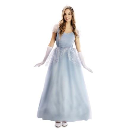 DISFRAZ PRINCESA AZUL MUJER T-XL