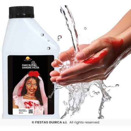 Bote sangre 1L, lavable, high qualty