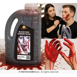 Bote grande de sangre artificial 1L 2