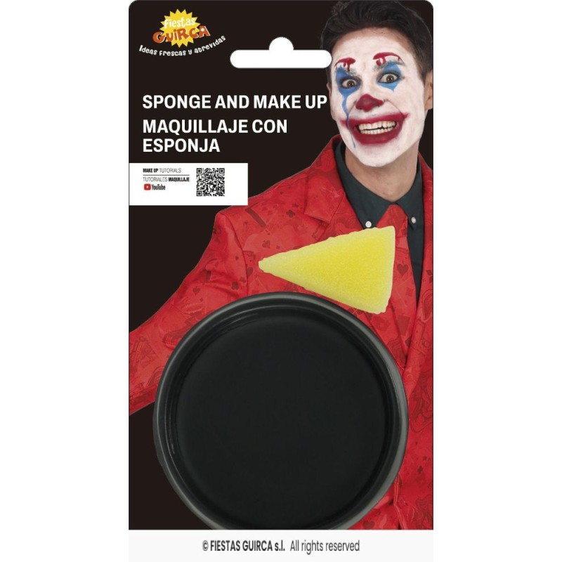 maquillaje con esponja negro