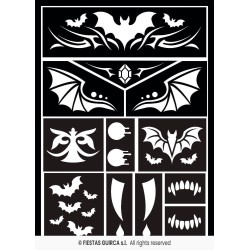 Plantilla maquillaje vampiro 2