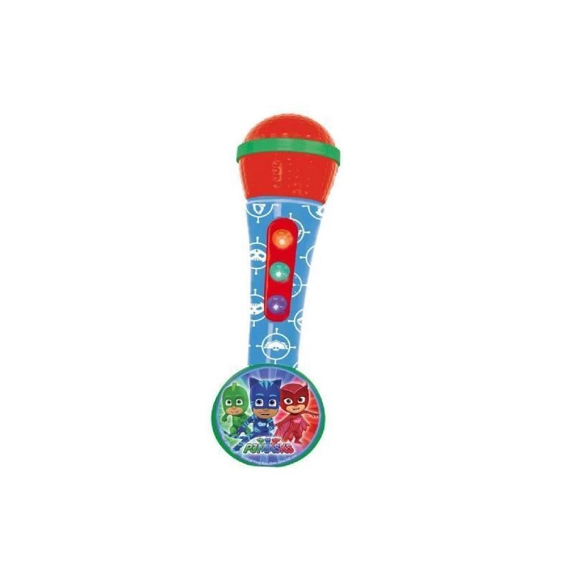 Microfono Pj Mask De Mano Con Amplificad