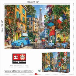PUZZLE 4000 PIEZAS CALLES DE PARIS 2