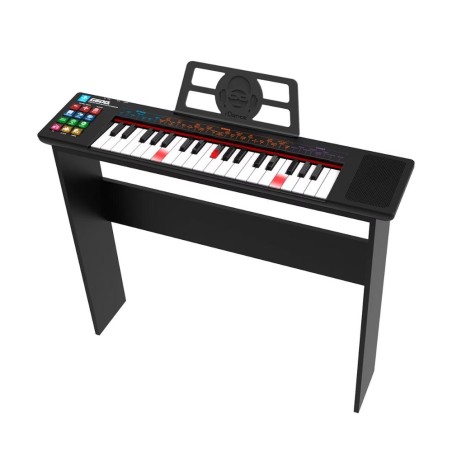 Teclado Piano Luminoso 37 Teclas Con Pat