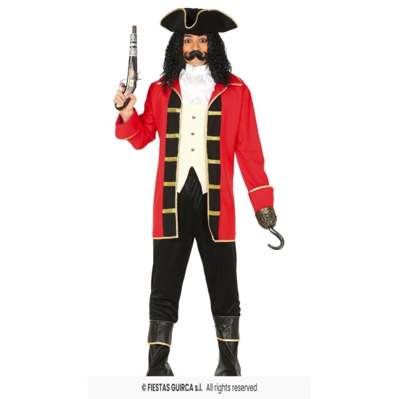 Disfraz capitan pirata t.m