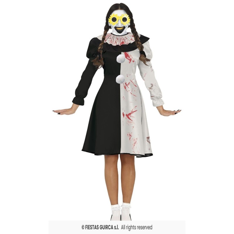 disfraz payasa Terrorific clown t.M