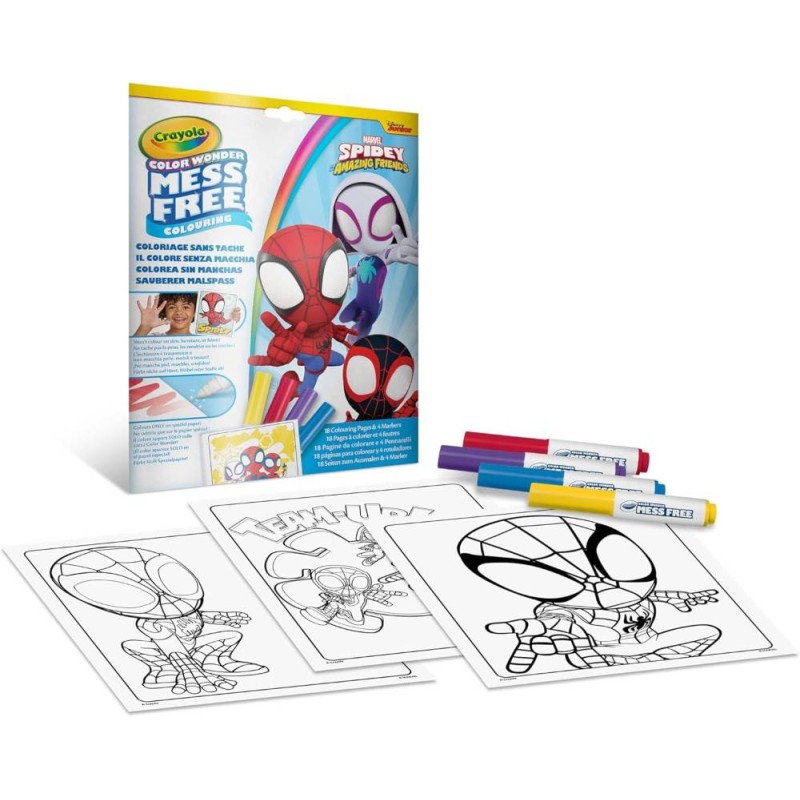 Color Wonder Kit para colorear Spidey