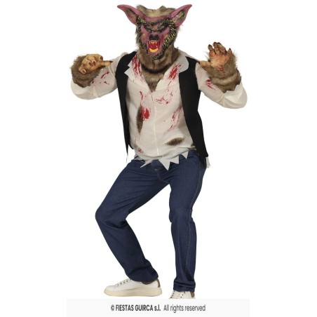 Disfraz Hombre lobo killer werewolf t.M