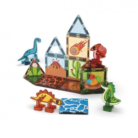 GEOMAG MAGNETIC TILES DINO WORLD 