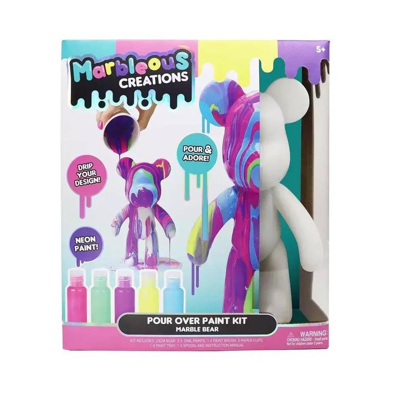 Marbleous Bear Set – Crea tu oso de colo