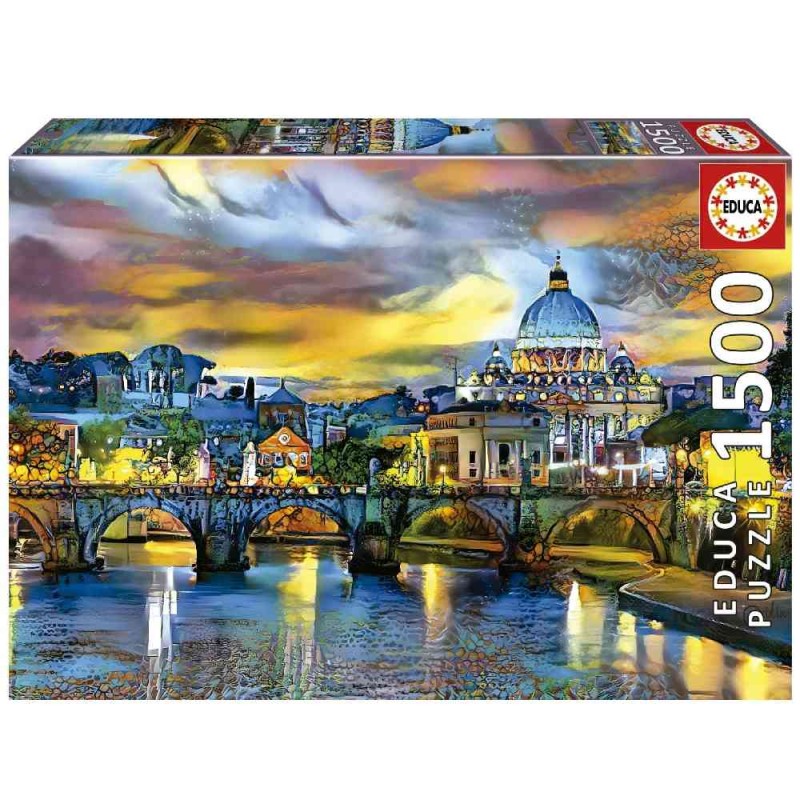Puzzle 1500 basílica de san pedro y puen