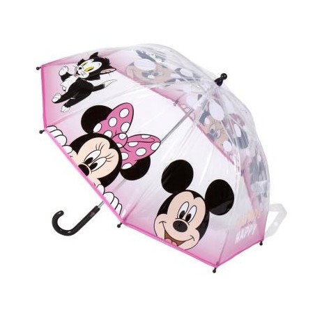 Minnie Paraguas Manual Poe Burbuja Mn Ba