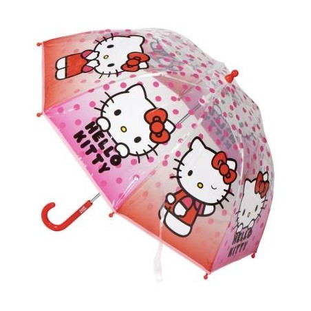 Hello Kitty Paraguas Manual Poe Burbuja