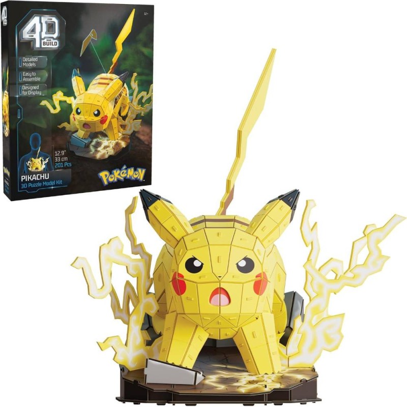 Puzzle - Maqueta Pikachu de 201 Piezas 