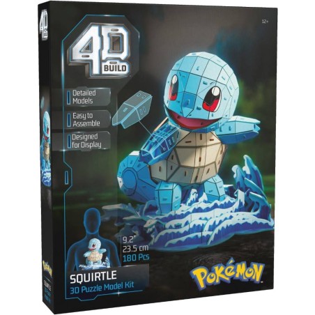 Puzzle - Maqueta Squirtle de 180 Piezas