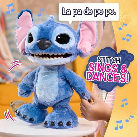 Peluche Interactivo Stitch 34 cm – Disne