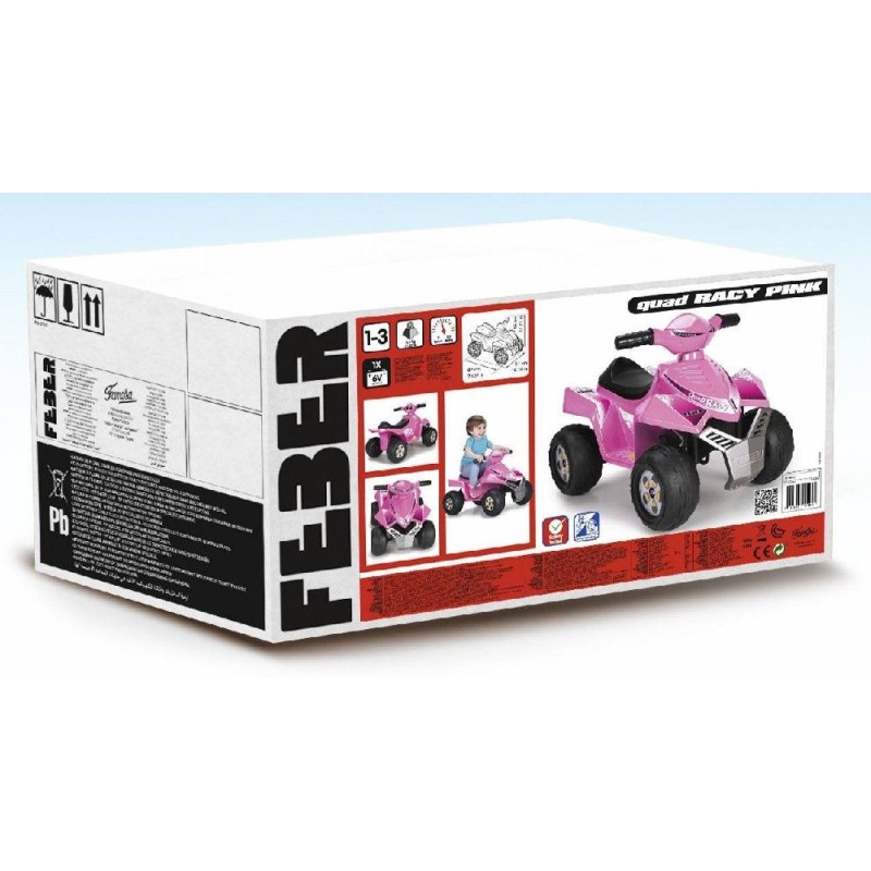 QUAD RACY PINK 6V