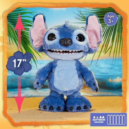 Peluche Interactivo Stitch 34 cm – Disne
