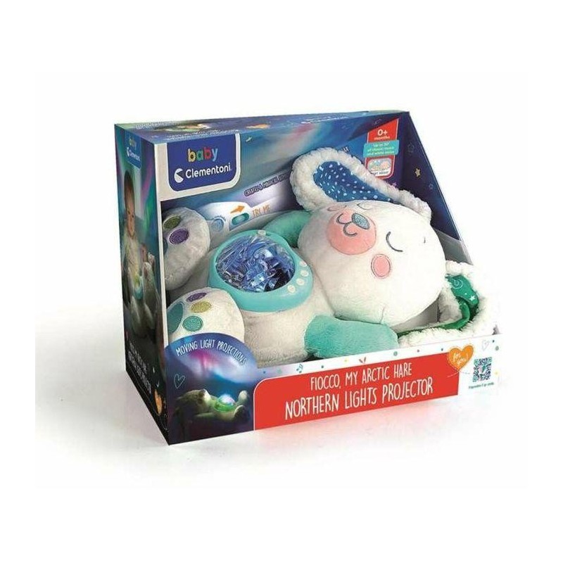 Peluche Conejito Polar Aurora Boreal con