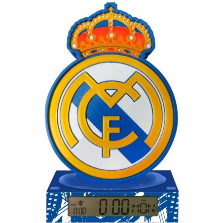 Real Madrid Lampara 3D Alarma y Desperta