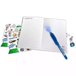 Diario con boligrafo magico real madrid 2