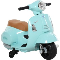 Moto Mini Vespa 6V Verde para Niños