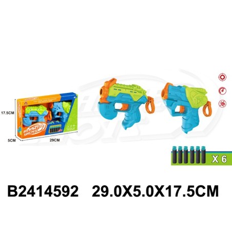 Pistola Blaster Shots Pack 2
