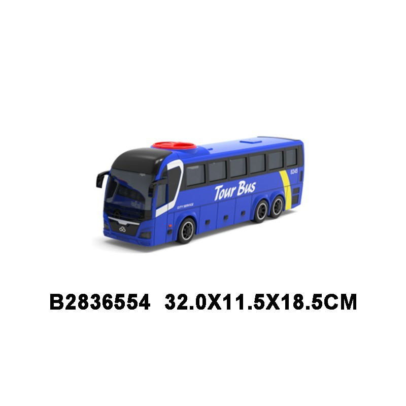 Autobús de Fricción con Luz y Sonido 1:1