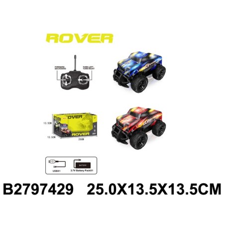 Rc Coche Rover Luces Carroceria
