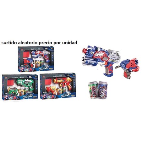Pistola Blaster Shots Pack Capitán con D