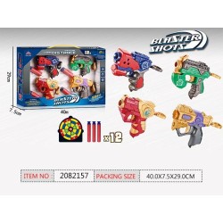 Pack 4 Pistolas Heroes