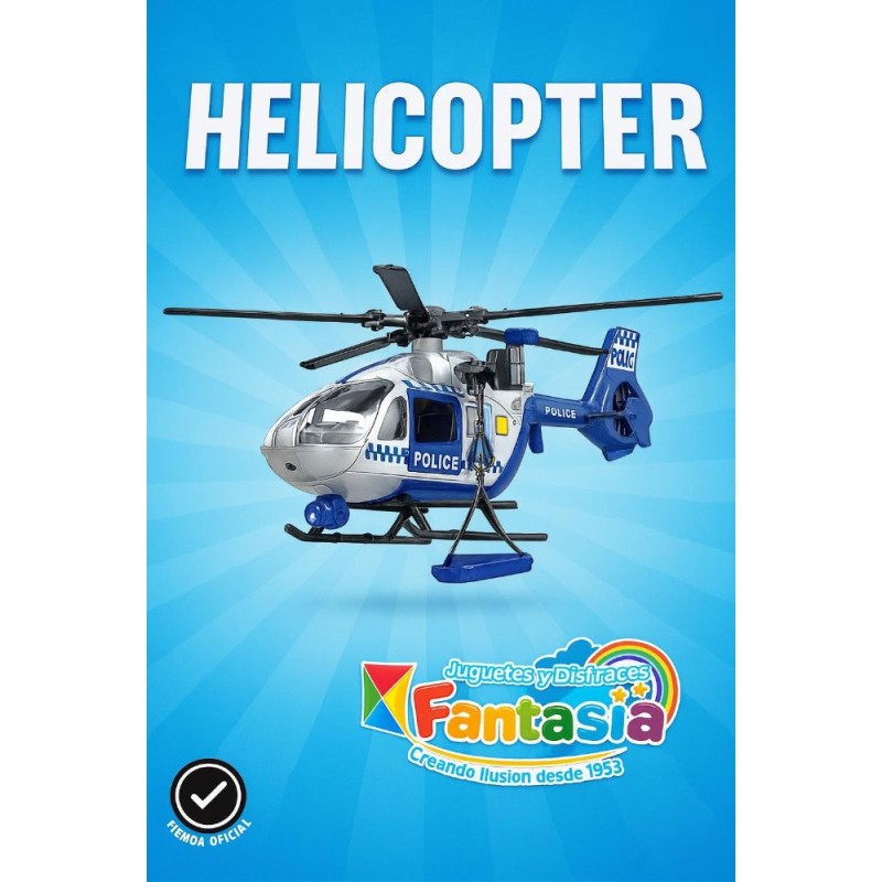 Helicoptero Policia Toystar