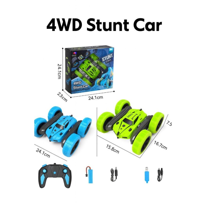 Rc 4Wd Shoker Piruetas 360º