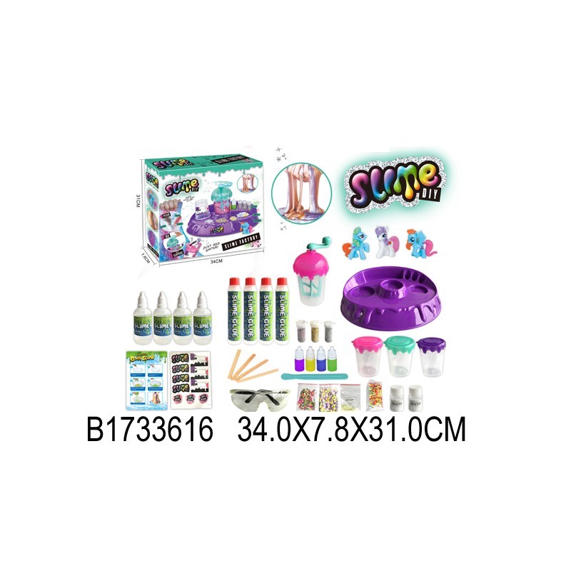 Fábrica de Slime DIY con Accesorios – Ki