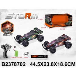 COCHE RC STORM C/LUZ Y BATERIA