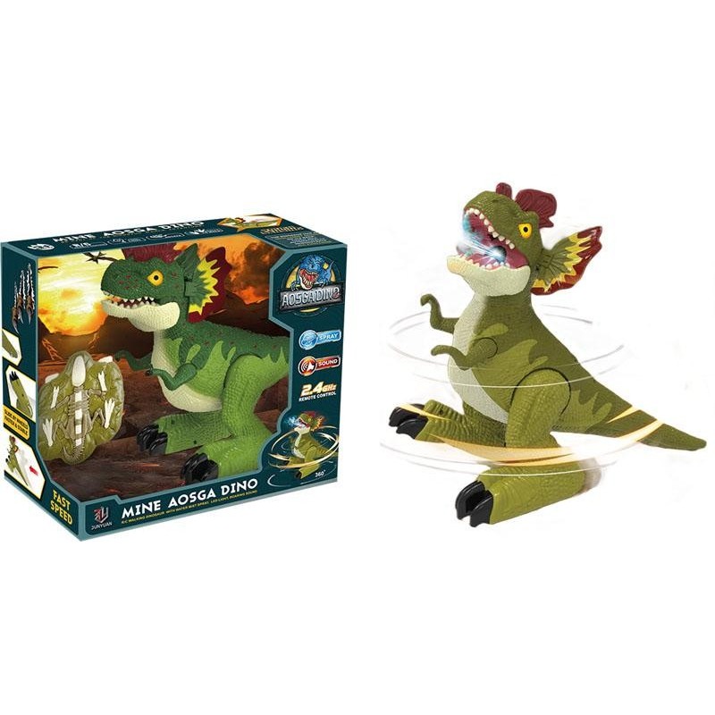 Rc Dinosaurio Humo Y Sonidos
