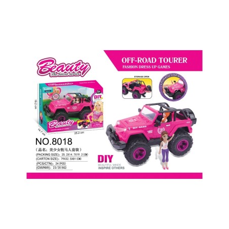 Coche Rosa 4X4 Beautythe Beautiful Girl