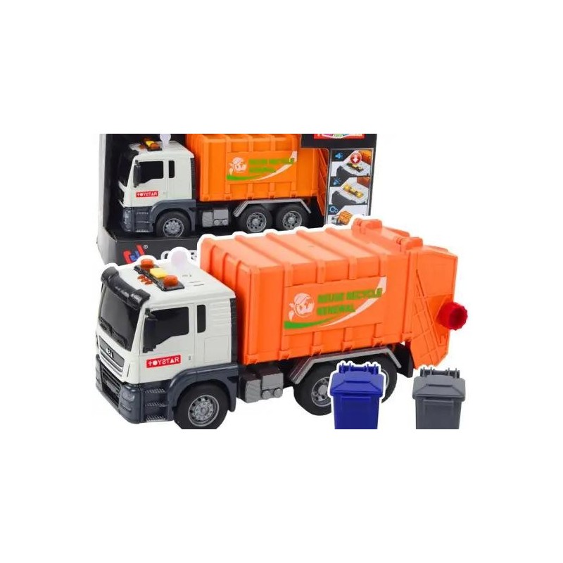 Camion De Basura Luz Y Sonido Toystar
