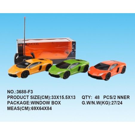 Coche RC Lamborghini 1:18 – Teledirigido