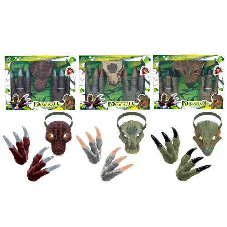 Caja Máscara y Garras de Dinosaurio – Se
