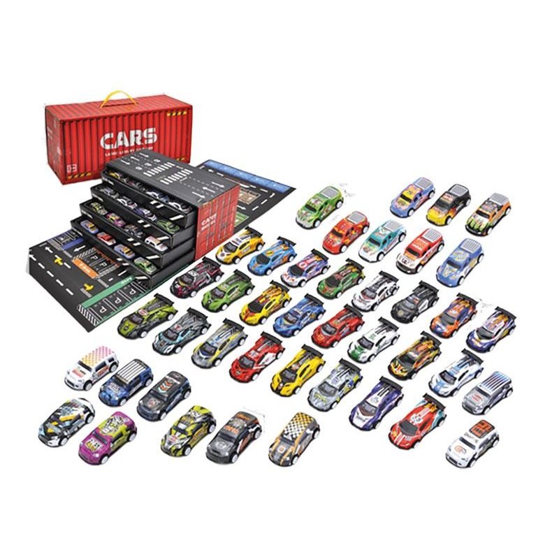 Caja Contenedor 48 Coches